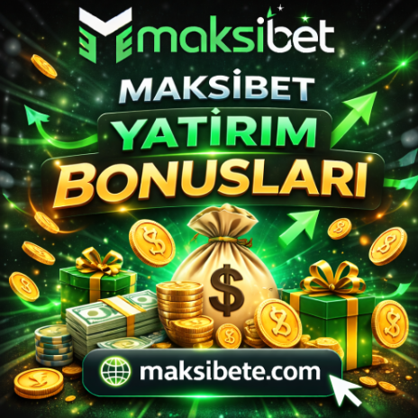 Maksibet yatırım bonusları çevrim şartları ve kullanım detayları açık şekilde belirtilerek şeffaf bir promosyon süreci oluşturur.